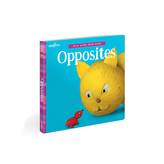 Eeboo Book Opposites, Play With Your Food