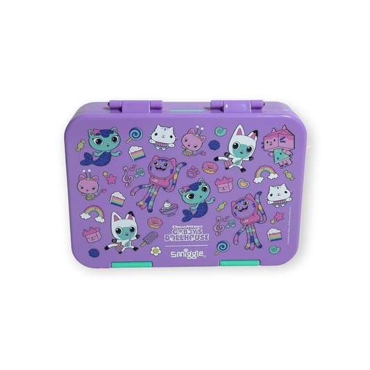 Smiggle Bento Lunch Box (BPA Free) - Gabby's Dollhouse