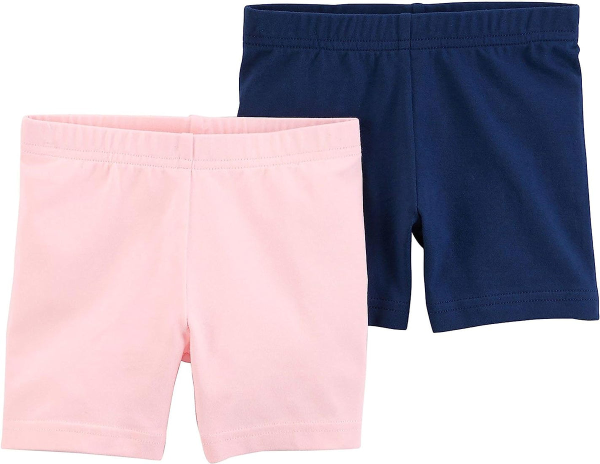 Carter's Kids Pull-On Shorts, Pack of 2 – Multicolour (18-24 Months)