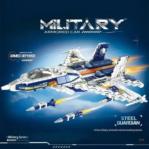 Blocks - Military Air Superiority Fighter - (392 pieces) 41079. 3192