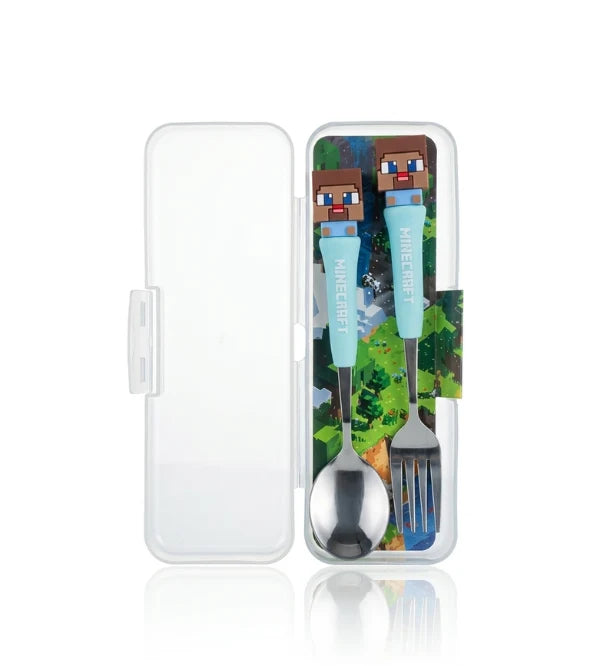 Metal Cutlery Stainless Steel - Mine Craft