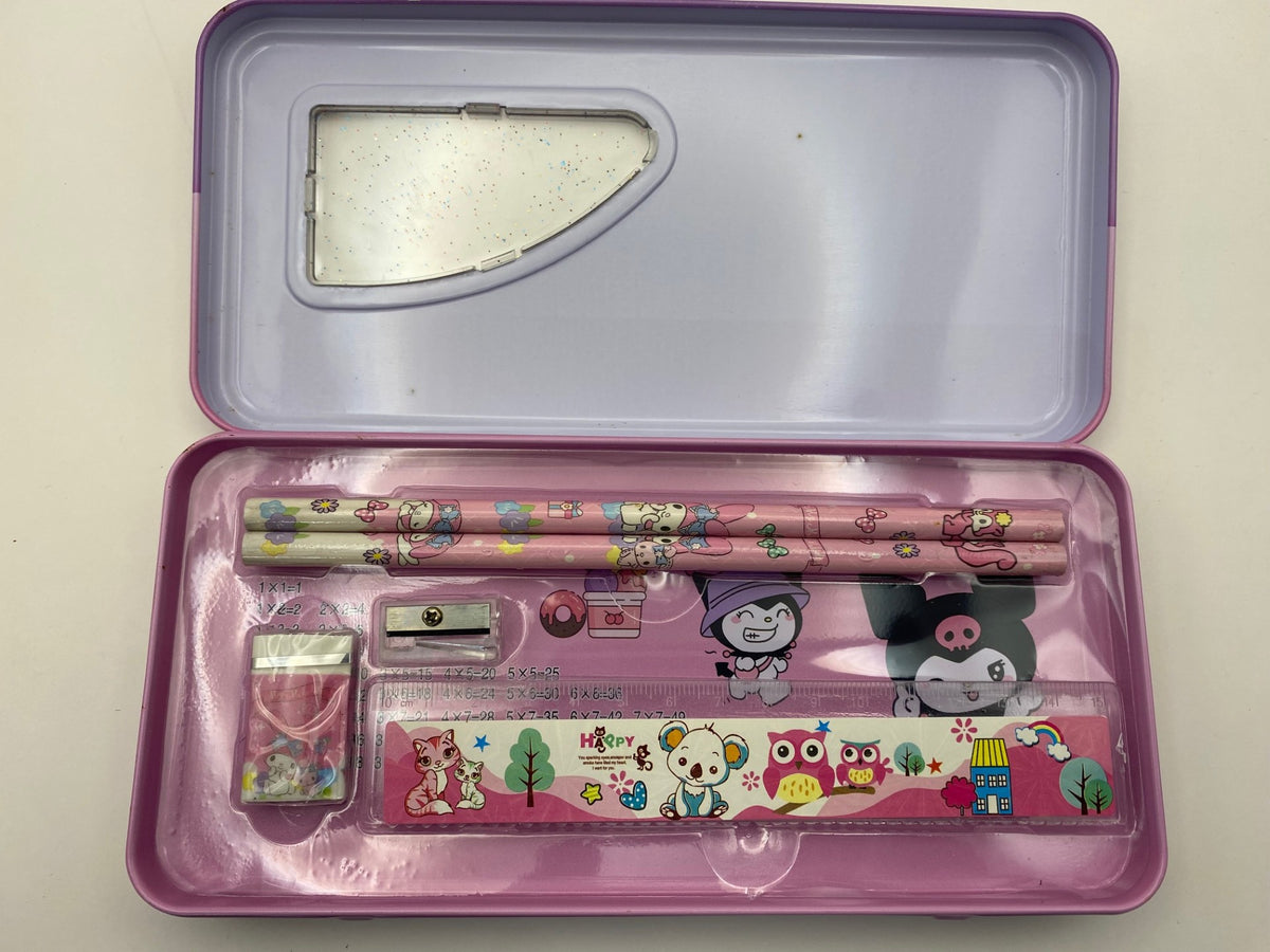 Metal Box Stationery Set - Kuromi