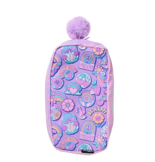 Smiggle Classic Pencil Case (Soft Pouch) - Butterfly