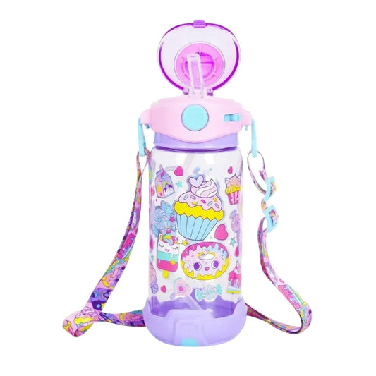 Vest Water Bottle - 650 ml - BPA Free - Cupcake