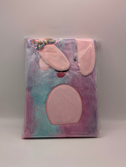 Fluffy Fur Notebook - Multicolor Dog