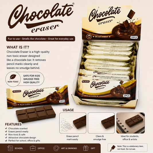 Chocolate Prank Eraser