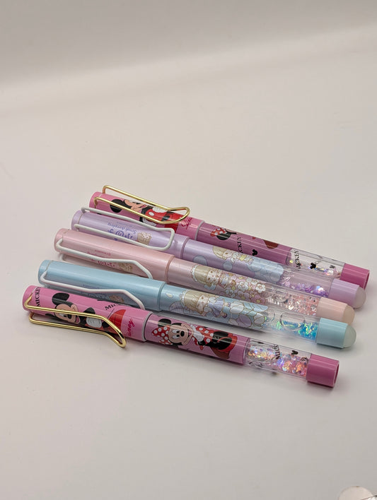 Fountain Ink Pen - Pink Kawaii