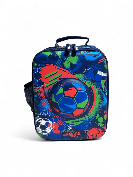 Smiggle Hardtop Lunch Bag (3D) - Football