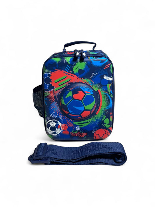 Smiggle Hardtop Lunch Bag (3D) - Football