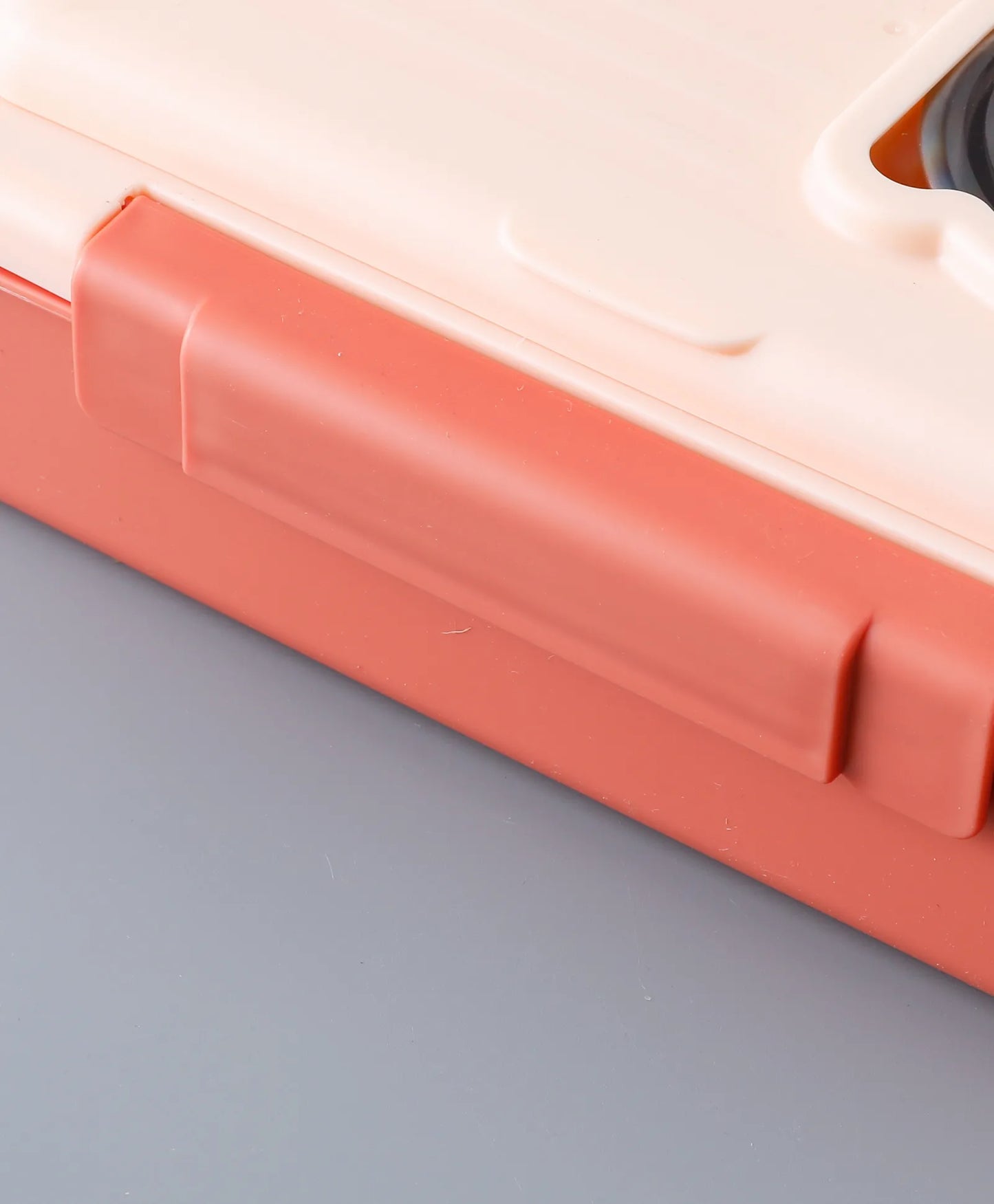 Kids Insulated Lunch Box Pink/Orange - Leakproof, BPA-Free, Multi-Compartment with Spoon & Chopsticks