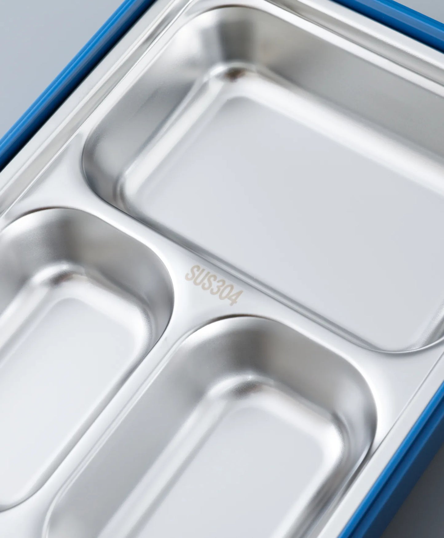 Kids Insulated Lunch Box Yellow/Blue - Leakproof, BPA-Free, Multi-Compartment with Spoon & Chopsticks