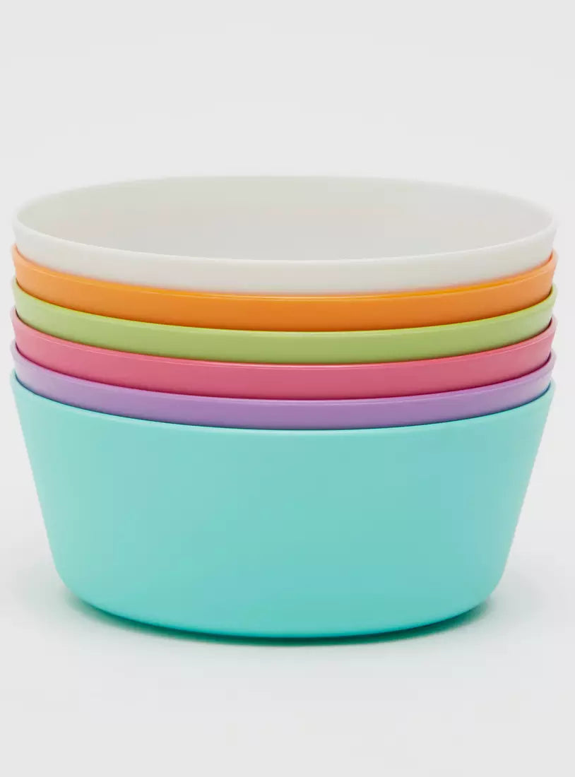 Pack of 6 - Plain Bowls