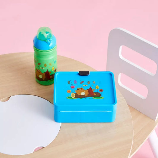 Home Box Neo Polypropylene Lunch Box and Bottle Set