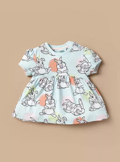 Disney Thumper Print Dress and T- shirt Set (18-24 months)