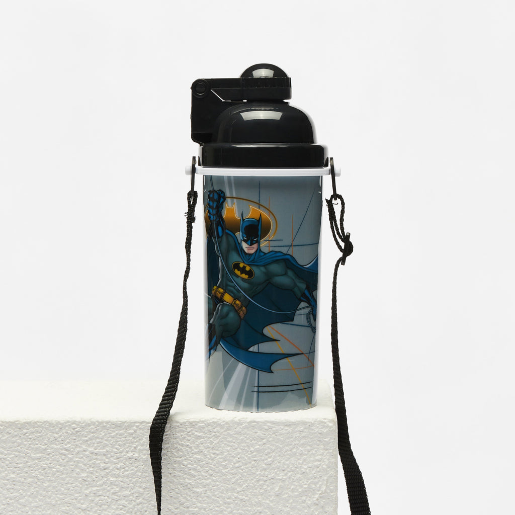 Batman Print Water Bottle