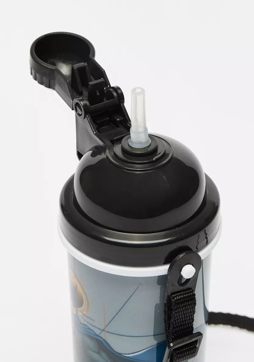 Batman Print Water Bottle