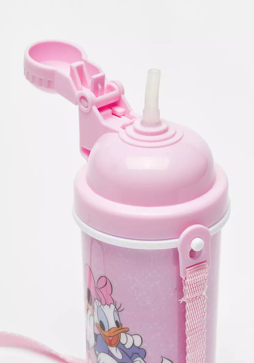 Minnie Mouse and Daisy Duck Print Water Bottle