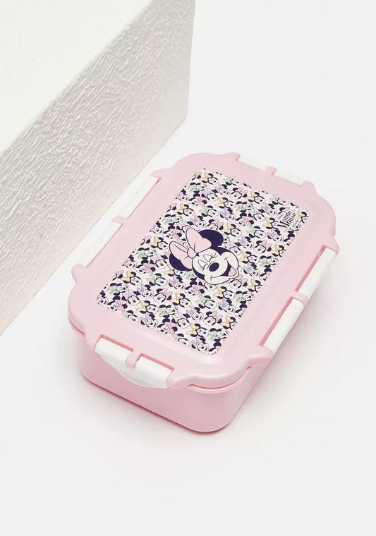 Minnie Mouse Print 3-Compartment Sandwich Box