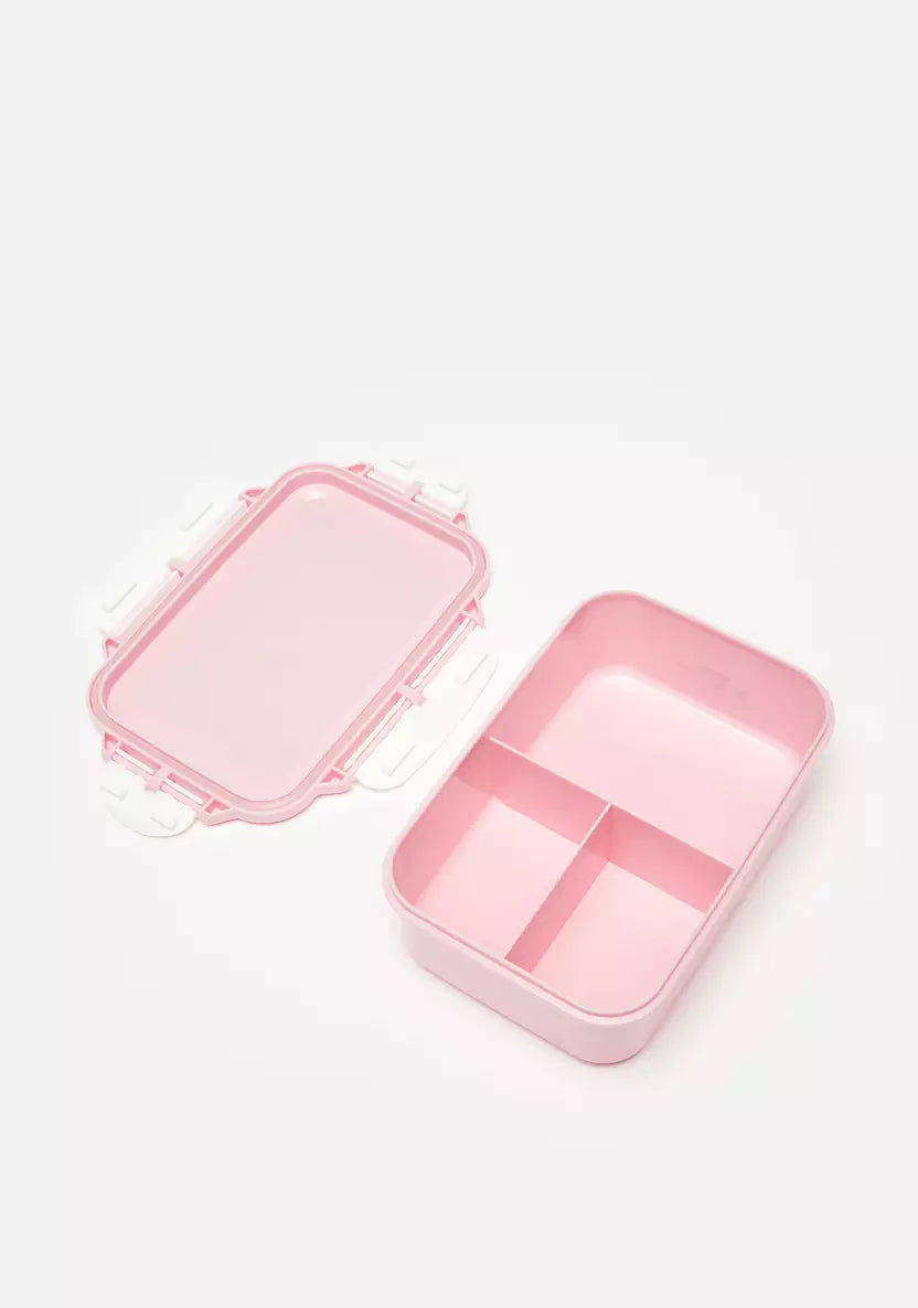 Minnie Mouse Print 3-Compartment Sandwich Box