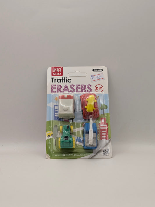DIY Traffic Eraser Set