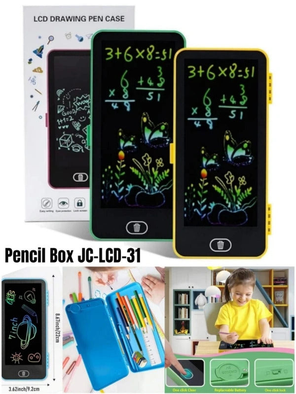 LCD Writing Tablet Pencil Box
