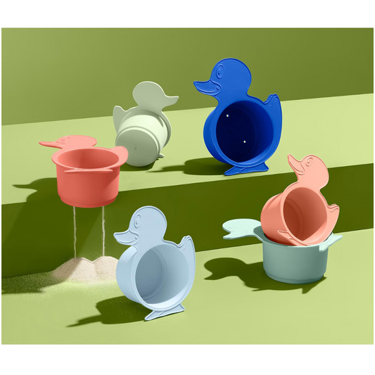 Bath and Sand Cups (6 Ducks)