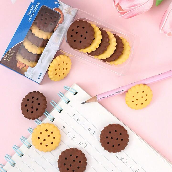 Eraser Little Cookie (Set of 6)
