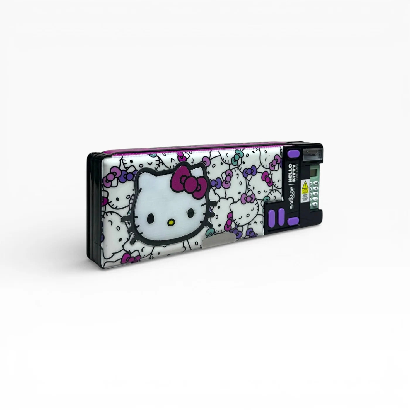 Smiggle Pop Out Pencil Case (with Sharpener & Calculator) - Hello Kitty