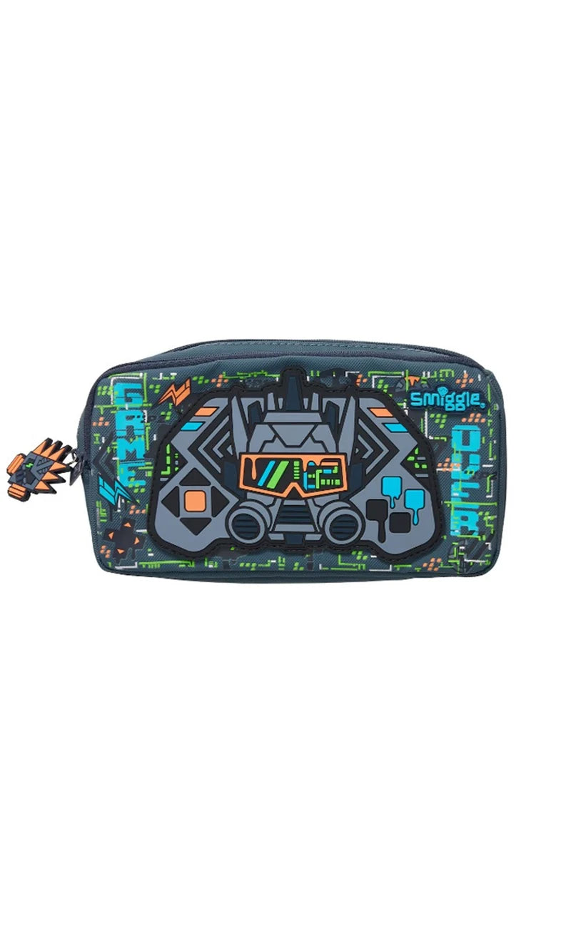 Smiggle Classic Pencil Case (Soft Pouch) - Game Over
