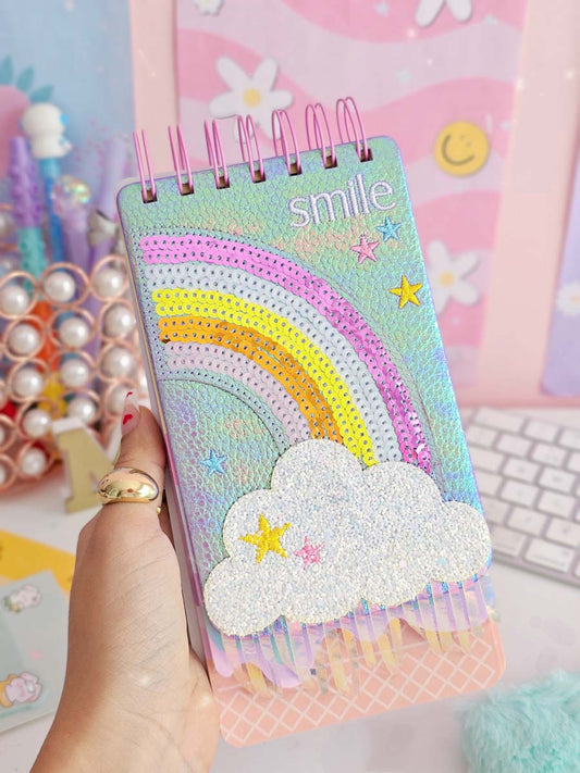 Fancy Rainbow Multi-shade Notebook