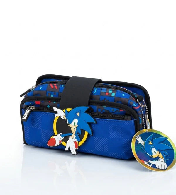 Smiggle Classic Pencil Case (Soft Pouch) - Sonic