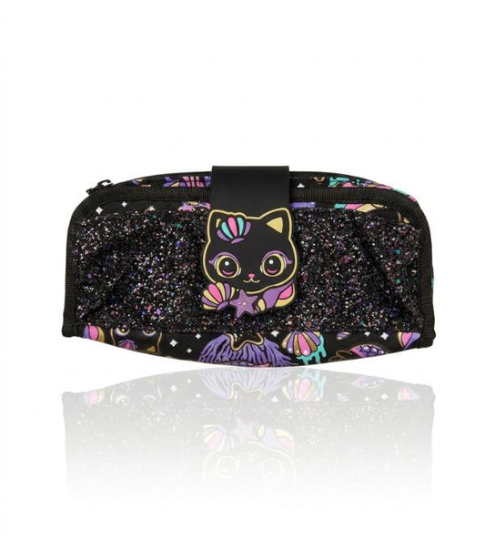 Smiggle Classic Pencil Case (Soft Pouch) - Black Cat
