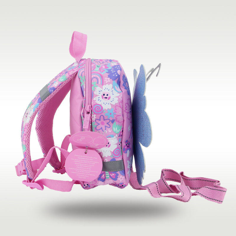 Smiggle Backpack with Harness - Butterfly