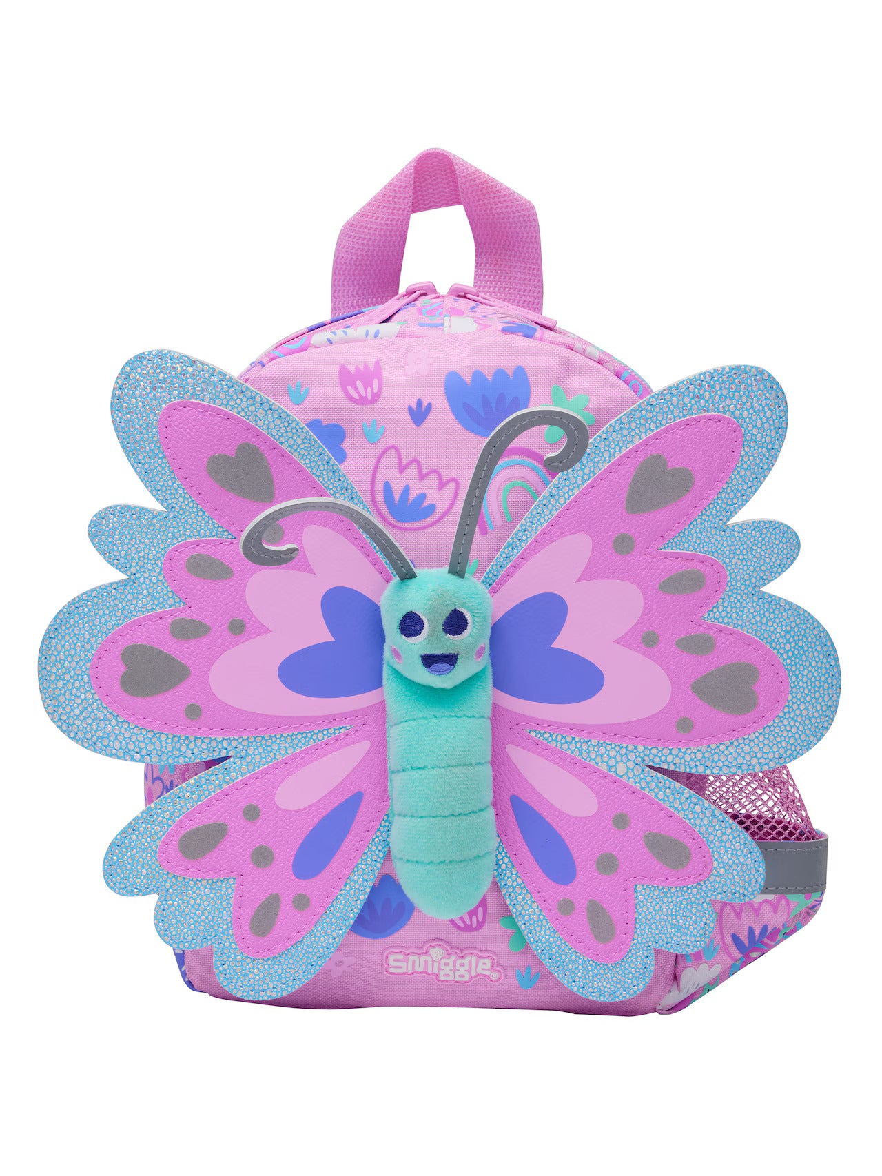 Smiggle Backpack with Harness - Butterfly