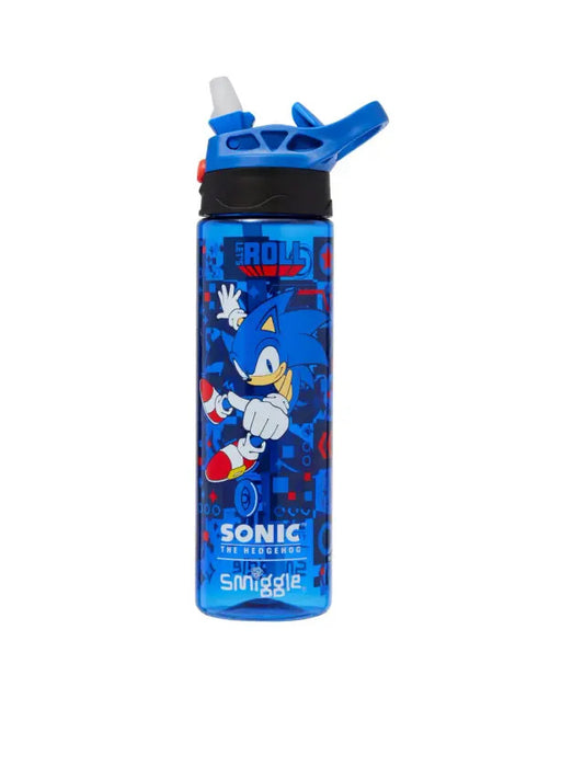 Smiggle Stainless Steel Flip Drink Water Bottle - 520 ml - Sonic