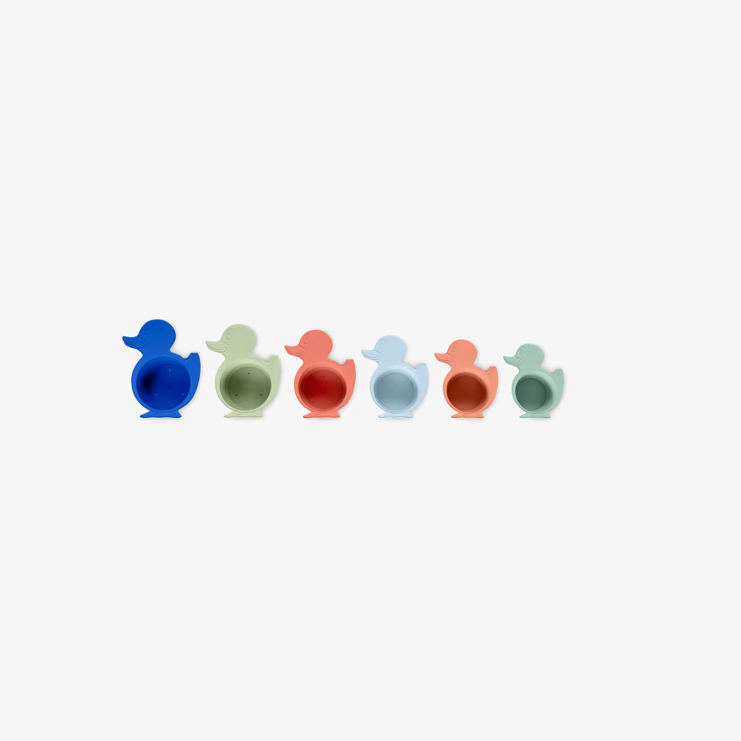 Bath and Sand Cups (6 Ducks)