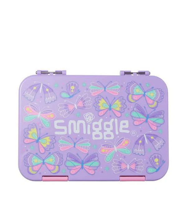 Smiggle Bento Lunch Box (BPA Free) - Butterfly