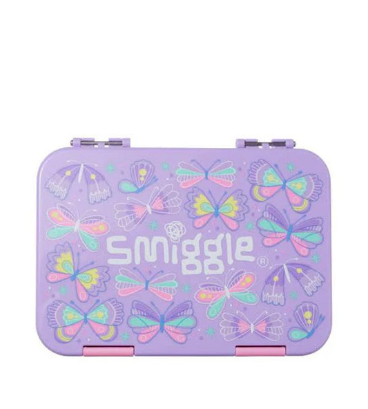 Smiggle Bento Lunch Box (BPA Free) - Butterfly
