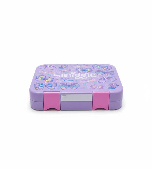 Smiggle Bento Lunch Box (BPA Free) - Butterfly
