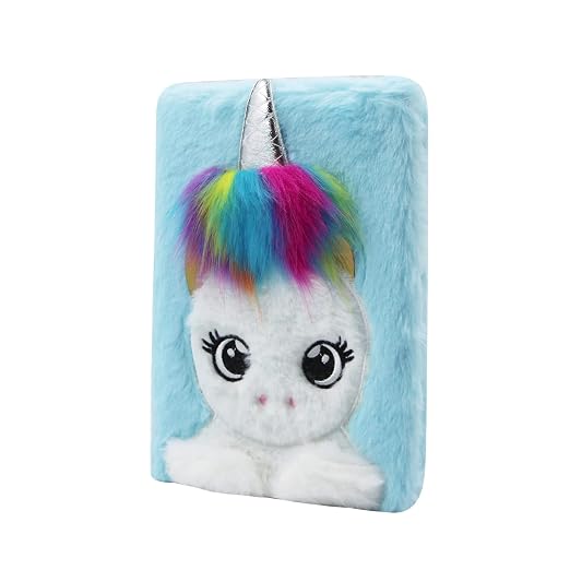 Fancy Fur Notebook - Unicorn