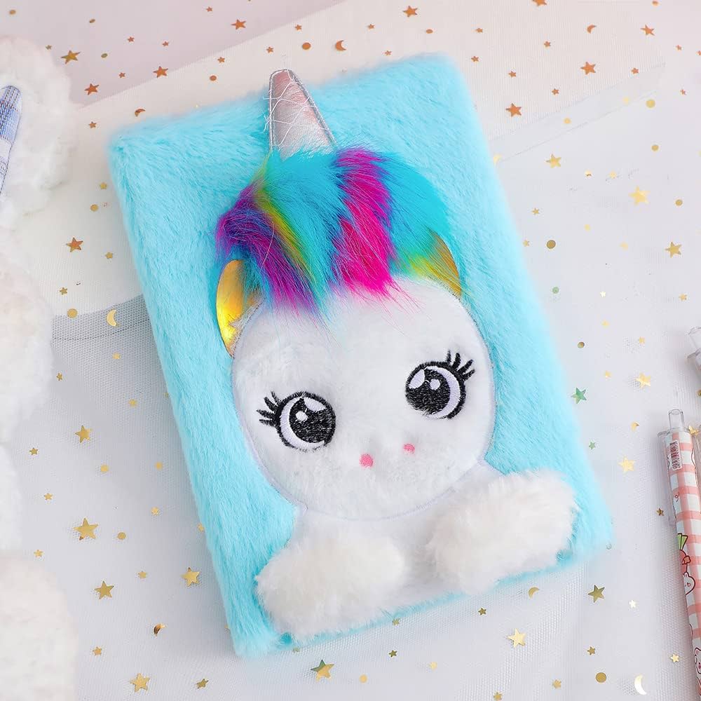 Fancy Fur Notebook - Unicorn
