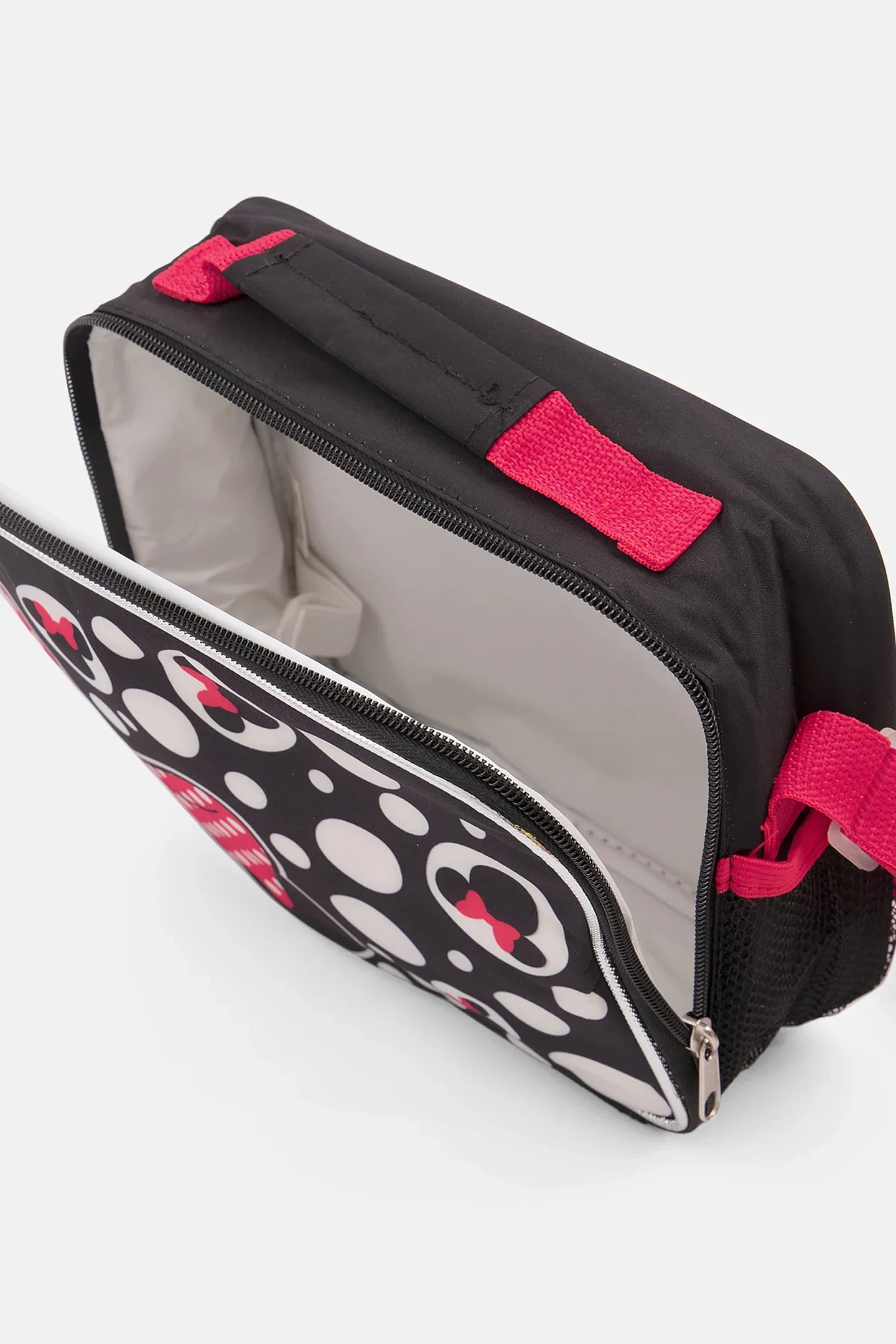 Disney Minnie Mouse Graphic Print Lunch Bag 20 H x 25 L x 8 W cm Black/Red