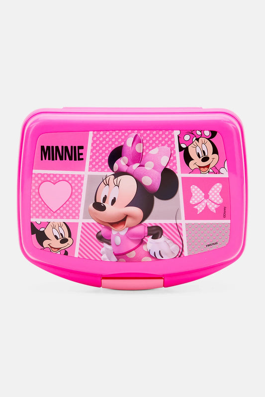 Disney Minnie Mouse Lunch Box Pink Combo