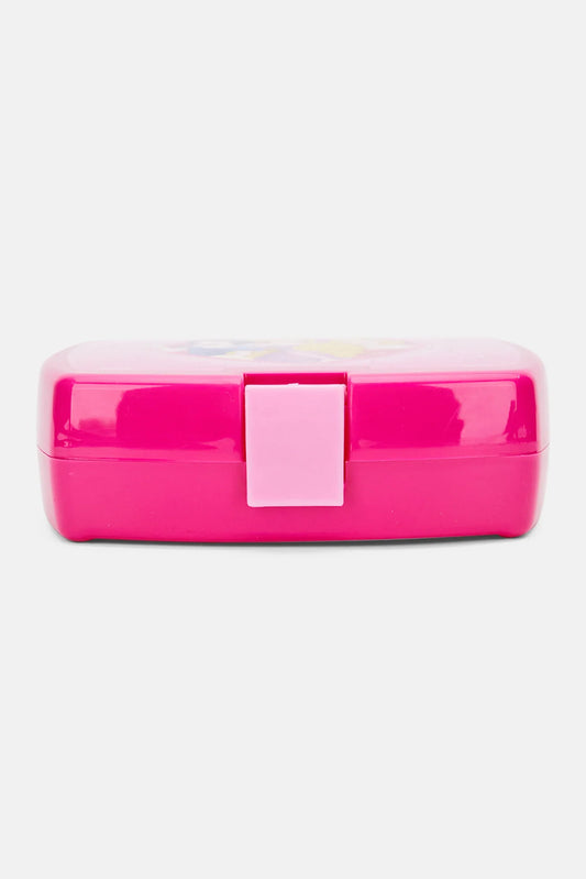 Disney Princess Funny Sandwich Box Pink