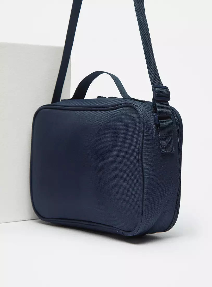 Vehicle Print Lunch Bag with Adjustable Strap and Zip Closure (7.5 Inches)