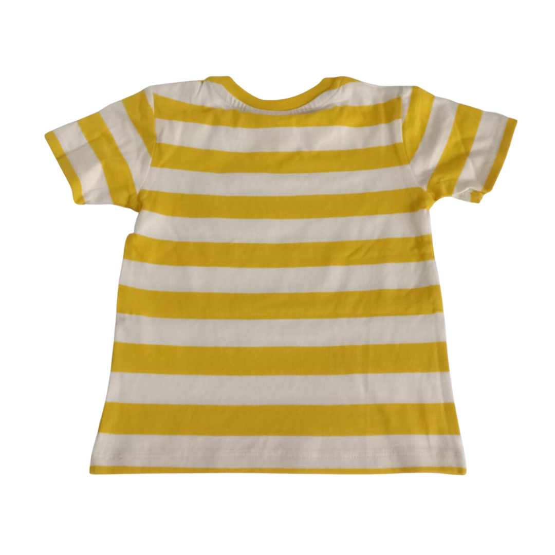 Juniors Graphic T Shirt - Multi Color (Pack of 3) 12-18M Yellow