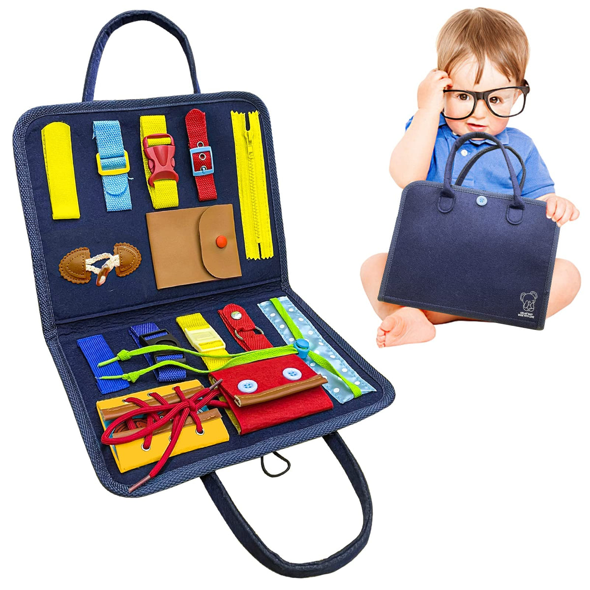 Generic - Sensory Busy Board (Travel friendly)