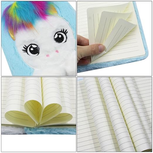 Fancy Fur Notebook - Unicorn