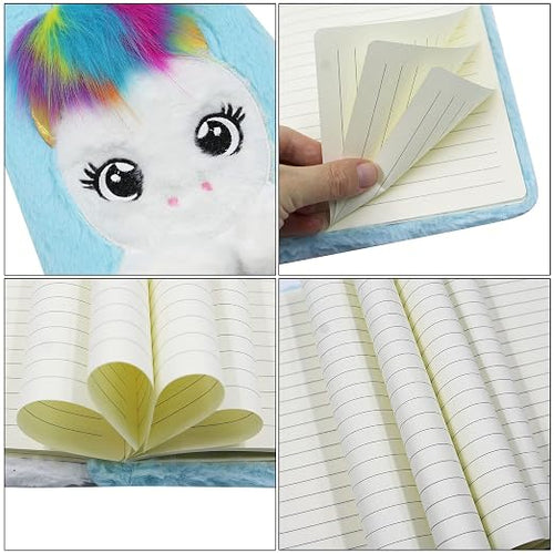 Fancy Fur Notebook - Unicorn