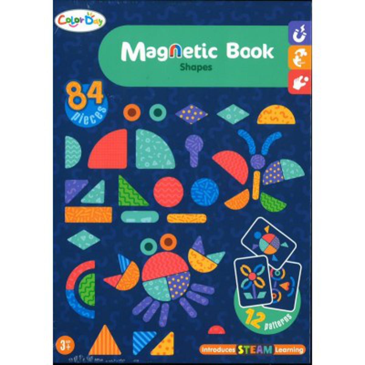 Magnetic Puzzle Book - Shapes (84 Pieces)